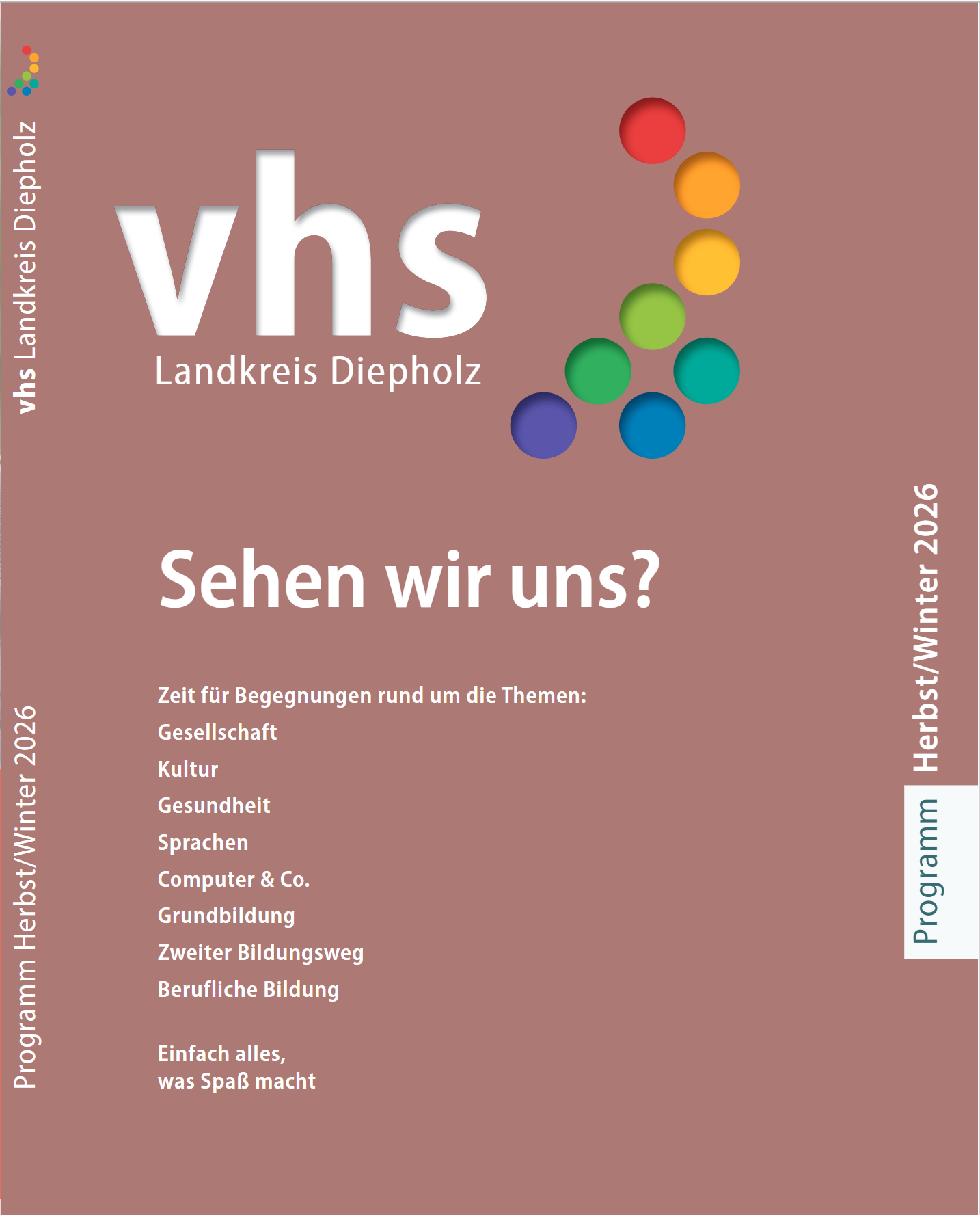 Öffnet die Seite 'Unser neues Programmheft ist da!'